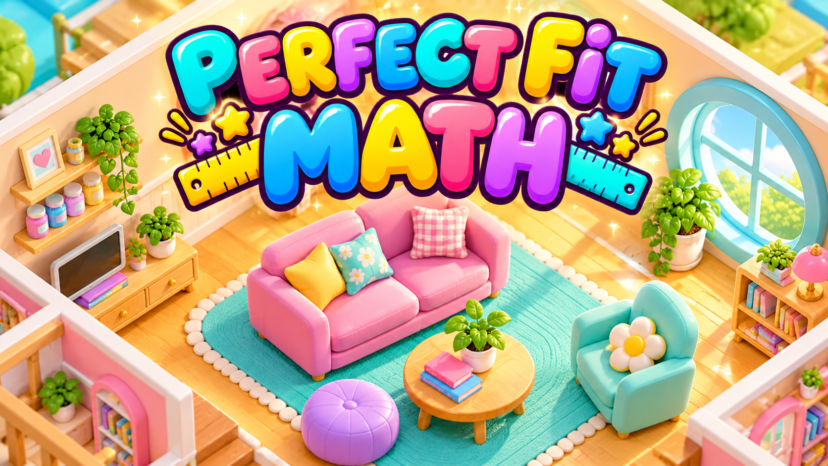 Perfect Fit Math: Room Design and Measurement Game game thumbnail