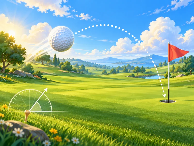 Physics Putt: Projectile Motion Golf Game game thumbnail