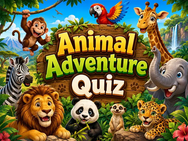 Animal Adventure Quiz preview