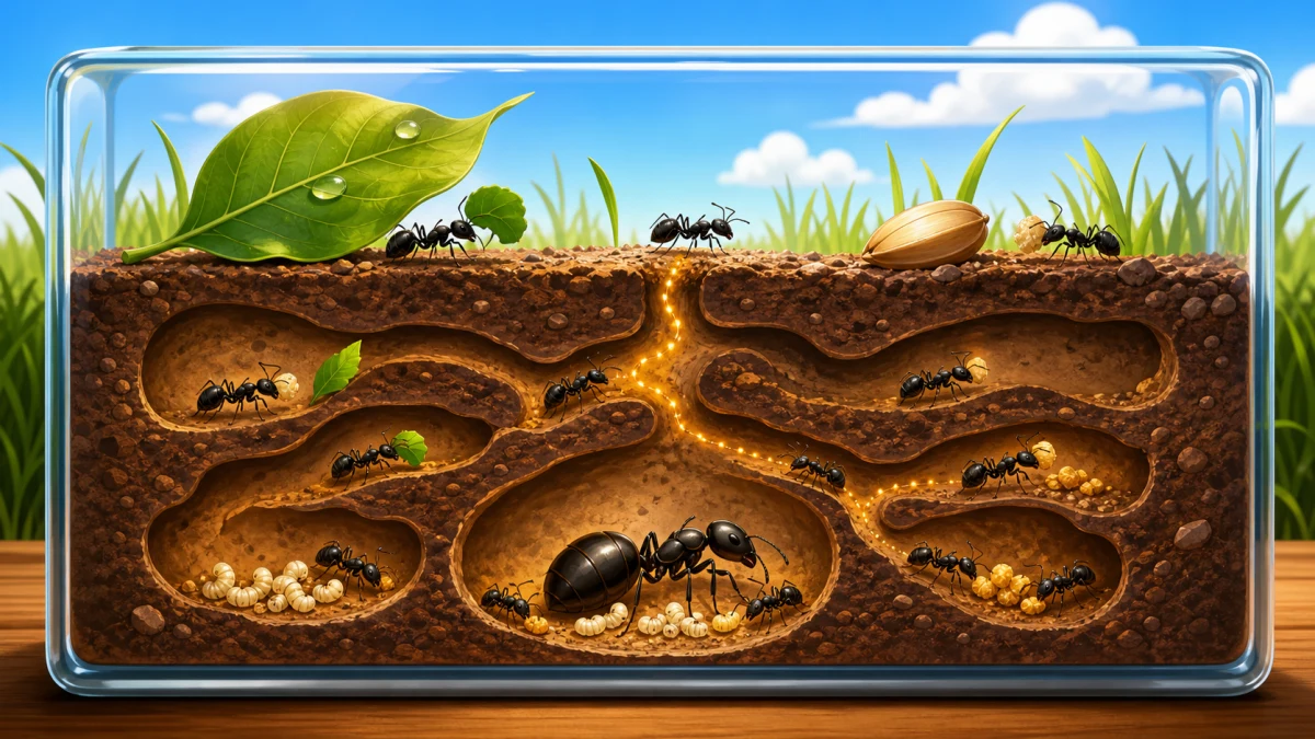 Living Ant Farm Explorer: Interactive Ant Colony for Kids game thumbnail