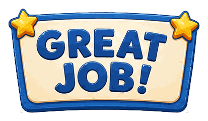 Great job!