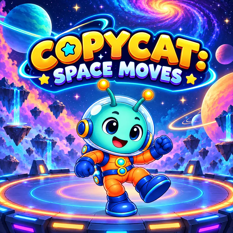 Copycat: Space Moves - Colorful Action Memory Game for Kids game thumbnail