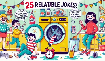 a cartoon of a boy sitting in front of a washing machine